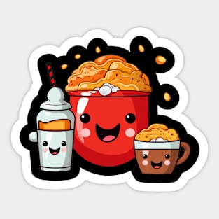 Kawaii  junk food T-Shirt cute  funny Sticker